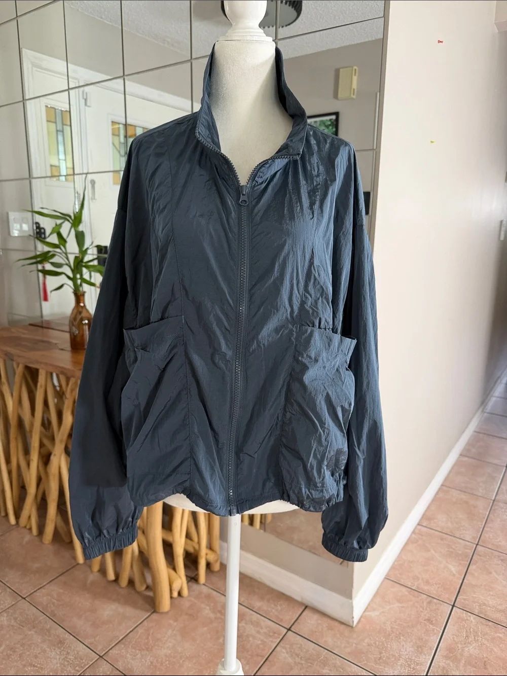 EVRI Navy Windbreaker Jacket